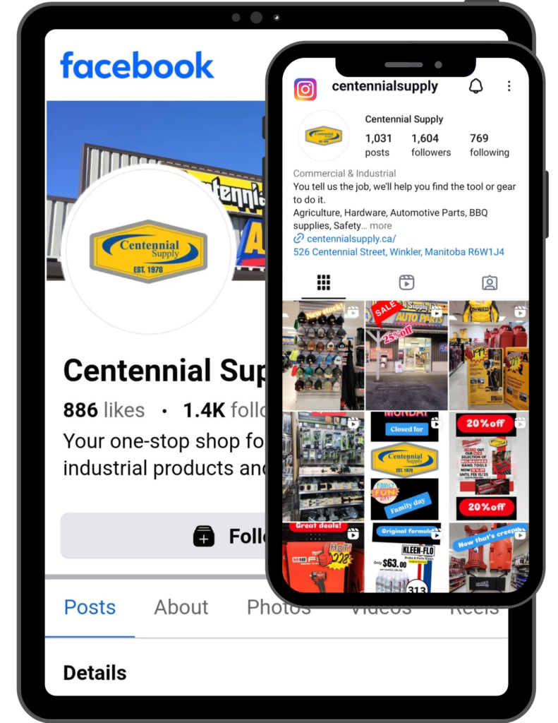 Centennial Supply - Let's stay connected